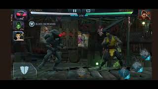 injustice 2 mobile REALM KLASH Solo Raid Normal Mode T5 Scorpion was down easy Boss