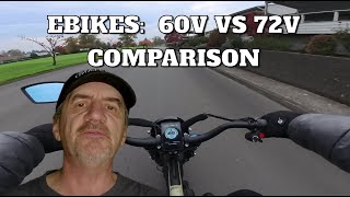 Ebikes: 60V vs 72V Comparison #ebike #electricbike #review #graffitix