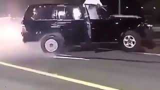 Land Cruiser drifting in Dubai | Toyota Land Cruiser Drift by Shaikh - Dubai