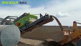 Crushing Cobblestone in Urumuqi, China - Mobile Crushing Plant | Mesda