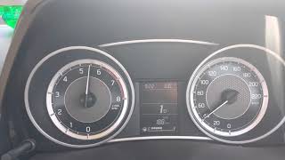 Dzire AMT petrol top speed test in auto gear shift mode