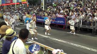 徳島阿波踊り 2015 0813 達粋連 紺屋町演舞場 第1部