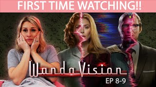 WANDAVISION EP 8-9 | FIRST TIME WATCHING | MARVEL REACTION