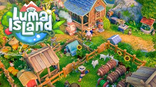 LUMA ISLAND RELEASE GAMEPLAY! The Next Best Farm Life Sim