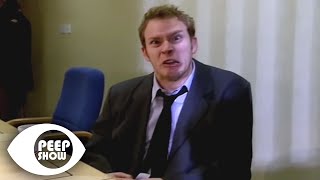 Jez Tries To Ruin His Own Interview | Peep Show