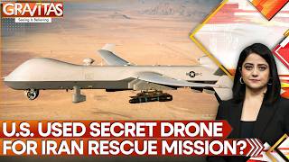 Did US Use 'Secret' Drone RQ-180 in Iran Rescue Mission? | GRAVITAS