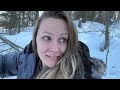 Part 1 Traveling the Frozen Rivers of ALASKA!  Visiting our Remote Cabin for the 1st Time!