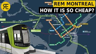 Why Did This Mega-Project Cost So Little? | Montreal's REM Explained