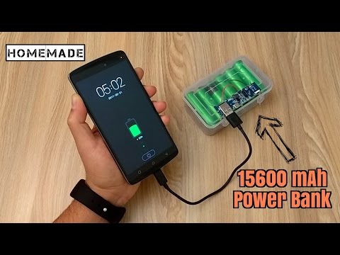How to Make a 15600 mAh Power Bank from Scrap Laptop Battery - Homemade How to Make a 15600 mAh Power Bank from Scrap Laptop Battery - Homemade