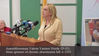 ACNJ 3rd Annual NJ Chronic Absenteeism Report/ Bill A-2352 News Conference