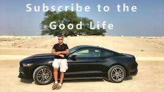 Drifting the Ford Mustang GT In The Bahrain Desert