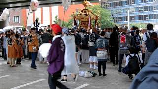 2018年平成30年6月10日 江戸天下祭　日枝神社　山王祭 下町連合渡御　総勢17基　日本橋