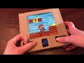 Cardboard Mario Game Boy