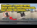 LUAR BIASA !! TERAKAM MOTOR GERAK SENDIRI TANPA PENUNGGANG, BUAT RAMAI TERCENGANG...