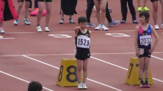 小4男子100m決勝_第32回札幌小学生陸上20160612