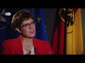 international safe zone in syria interview with german defense minister kramp karrenbauer