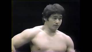 天龍源一郎 vs ミスターレスリングⅡ（GCW、1980年）