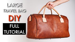 Make your own Luxury Travel Bag - A DIY Tutorial