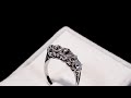 1.61 ct diamond and platinum five stone ring antique circa 1920 ac silver a3685