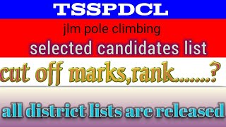 tsspdcl jlm final list updates