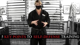 5 Key Points To Goshinjutsu (Reality Based Self Defense) Martial Arts Training Techniques (Budo)