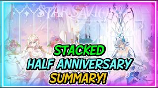 FULL SUMMARY OF HALF-ANNI BROADCAST! LIMITED SAVIORS & MORE | Star Savior
