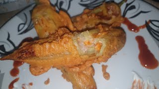 சீஸி மிளகாய் 🌶 cheesy chilli 🌶  5 minutes evening snacks homemade snacks