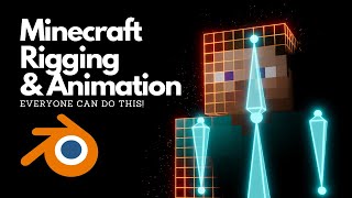 How To Rig Your Minecraft Characters In Blender In 12 Minutes! | MTR Animation