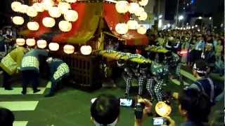 2012筒井町天王祭初日夜湯取車2