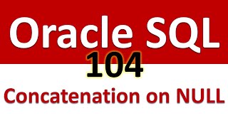 SQL for Beginners   104   Concatenation on NULL values