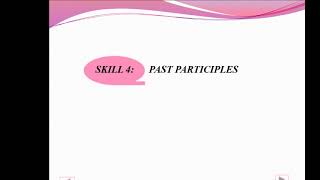 Belajar TOEFL Bagi Pemula. Structure Skill 4 (Past Participles)