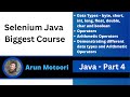 Java - Part 4 (Selenium Java Biggest Course)