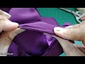 pt 9 hand sewing chiffon pleats making filipiniana dress how to sew a dress tutorial 🧵📍🧵