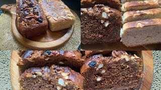 Christmas special almond and dates nuts cake 😋😍