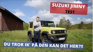 Suzuki Jimny TEST - Med alle offroad egenskaber til en brøkdel af konkurrenternes pris.