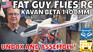 KAVAN BETA 1400MM UNBOX AND ASSEMBLY by FGFRC #aviation #begaineer #rc