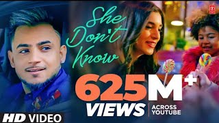 She Don't Know: Millind Gaba Song | Shabby | New Hindi Song 2019 | Latest Hindi Songs❤️