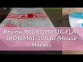 Review MICROMATIC FLAT IRON MAI-1001D (House Hacks)