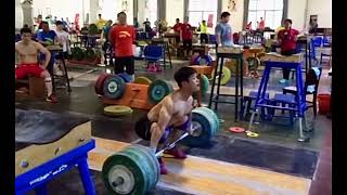 Lu Xiaojun (77) 180 kg snatch