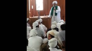 Speech by cherussery usthad after first jumua on 2