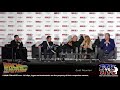 back to the future cast reunion fan expo canada 2018 full panel