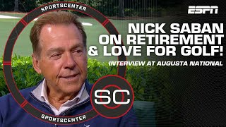 Nick Saban on retirement, love for golf and uniqueness of Augusta National | Spo