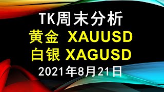 黄金XAUUSD，白银XAGUSD - TK周末分析