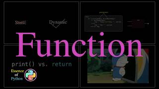 Python Function Visualized | Essence of Python, Chapter 8
