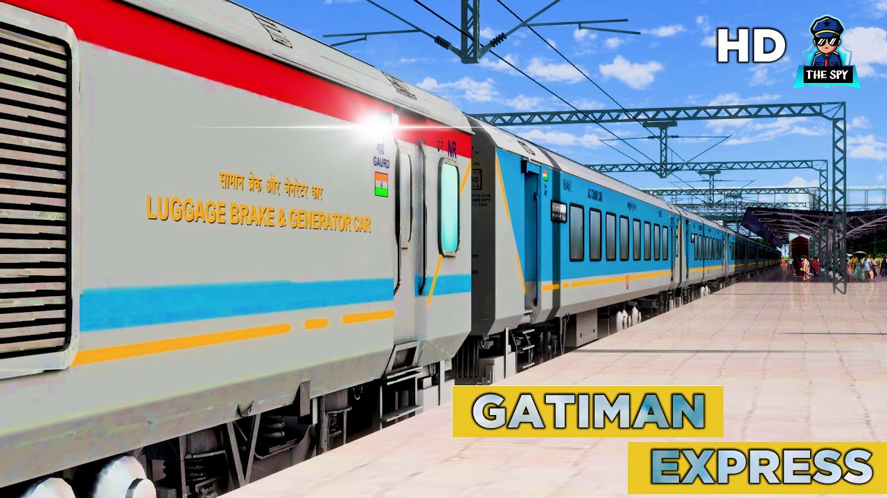 Fastest Gatiman Express Indian Railways Msts Open Rails
