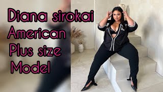 Diana Sirokai l American Plus Size Model l Biography Lifestyle Social Media Journey l Global Icon l