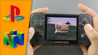 The Retro Game RG 350 Review and PS1/N64 Stress Test - Another Open Source Retro Gaming Handheld!