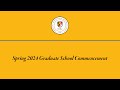 UMBC Spring Graduate Commencement 2024