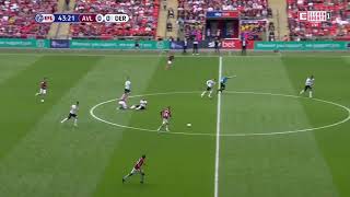 El Ghazi scores first goal to ignite play-off final  Aston Villa vs Derby County