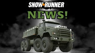 SnowRunner News! Next PAID Truck Coming Soon. Season 15 PTS When? And More Info!!!